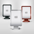 Vetor: Trade exhibition stand display. Vector Trade exhibition stand display. Vector