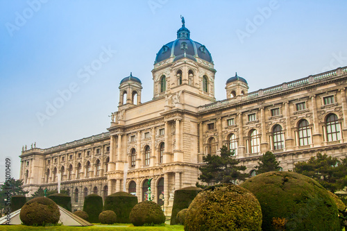 Photo: Kunsthistorisches (Fine Art) Museum in Vienna, Austria. Kunsthistorisches (Fine Art) Museum in Vienna, Austria.