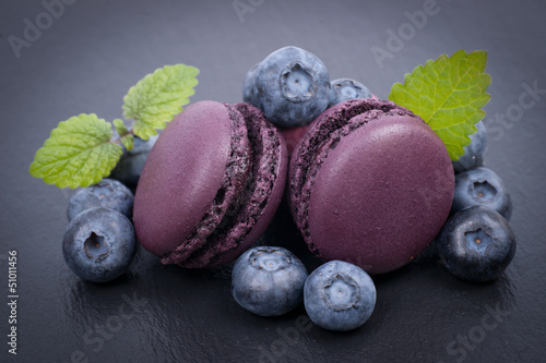 Photo: Macarons, Heidelbeere Macarons, Heidelbeere