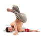 Dancer with naked chest