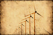 Retroplakat - Windpark