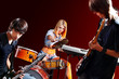 Photo: Group people playing guitar. Group people playing guitar.