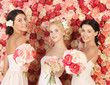 Three Women With Background Fu...