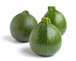 Three courgettes