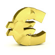 Broken euro symbol