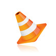 construction cone illustration design