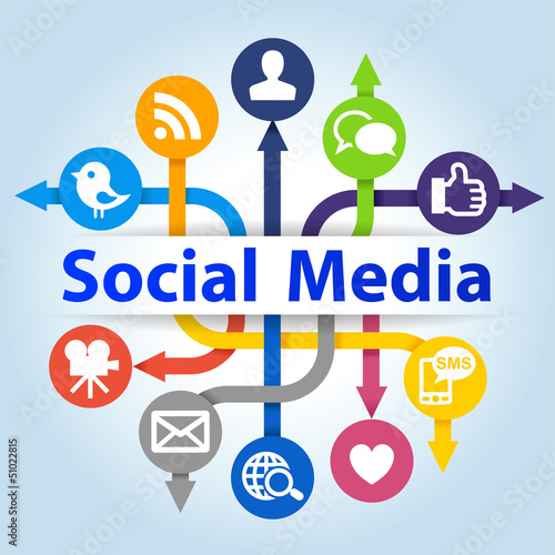 Illustration: Social Media Concept Social Media Concept