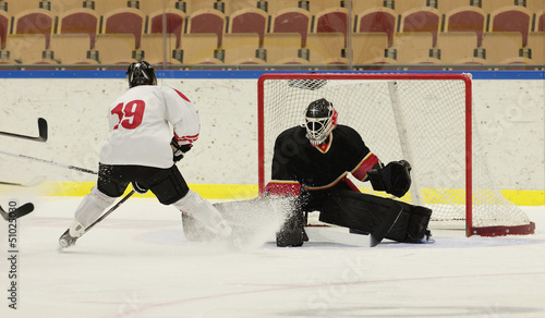 Photo: Ice Hockey Game Ice Hockey Game