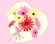 Vektor: gerbera bouquet gerbera bouquet