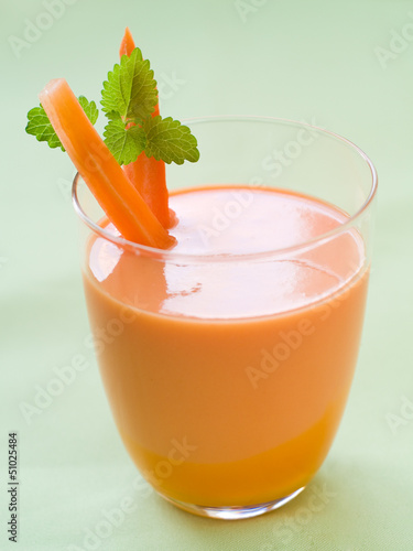 Photo: Fresh carrot smoothie Fresh carrot smoothie