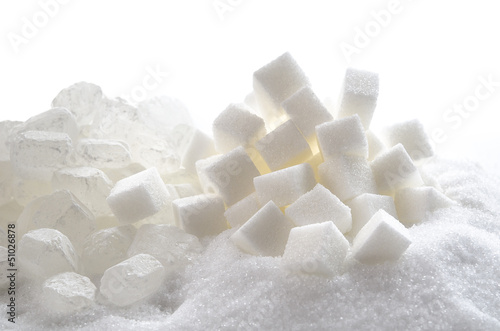 Photo: Verschiedene Zuckersorten Verschiedene Zuckersorten