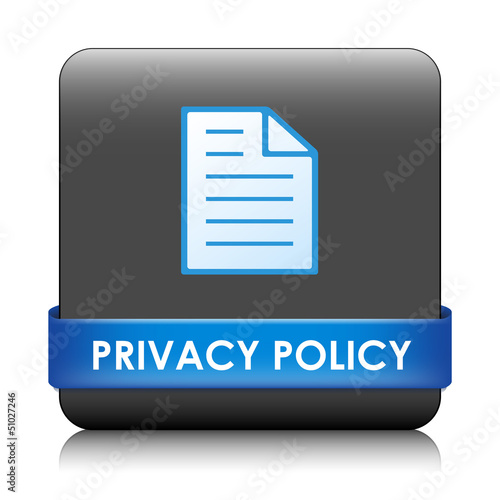 Illustration: "PRIVACY POLICY" Web Button (disclaimers terms and conditions) "PRIVACY POLICY" Web Button (disclaimers terms and conditions)