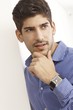 Portrait of handsome young man