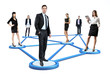 Social network concept.