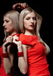 beautiful blonde woman