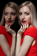 beautiful blonde woman