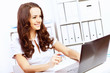 Business woman in office