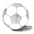 Vector: Soccer ball Hand drawn Soccer ball Hand drawn