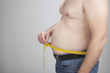 big belly of a fat man