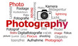Fotografie rot Text