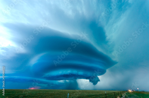 Photo: Supercell near Vega in Texas, May 2012 Supercell near Vega in Texas, May 2012