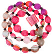 handmade silk women's necklace