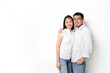 Happy young couples