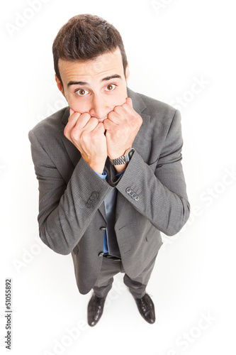 Photo: Scared man Scared man