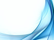 Abstract Gentle Light Blue Wav...