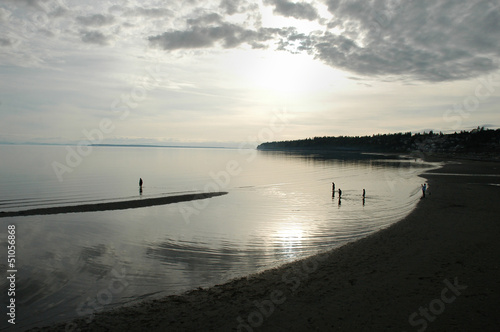 Photo: Beach Silhouette Beach Silhouette