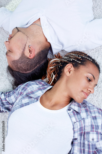 Photo: Restful couple Restful couple