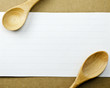 Paper festivities with a wooden spoon