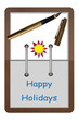 Illustration: Happy Holidays Happy Holidays