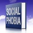 Social Phobia concept.