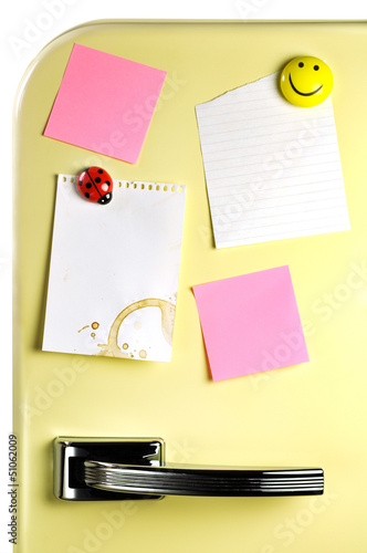 Photo: Leave a message on the fridge Leave a message on the fridge