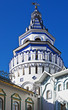 Tower and the Izmailovo Kremlin in Moscow