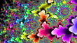 abstract fractal background