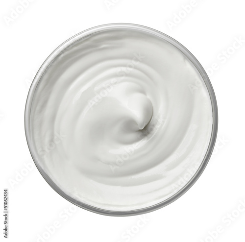 Photo: white beauty cream cosmetics yoghurt mil diary white beauty cream cosmetics yoghurt mil diary