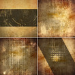 Grunge background. Collage