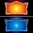 Illustration: Retro Theater Marquee with Spotlight Retro Theater Marquee with Spotlight