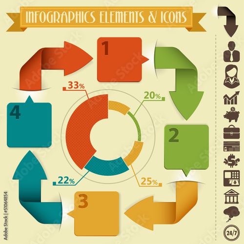 Vector: Infographics Design Template Infographics Design Template