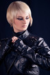 Portrait of a beautiful blonde