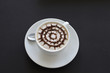 Latte coffee
