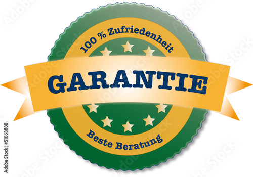Illustration: Garantiesiegel Garantiesiegel