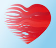 Fluttering heart