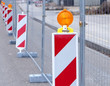 Photo: Absperrung Absperrung