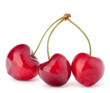 Heart shaped cherry berries