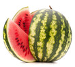 Sliced ripe watermelon