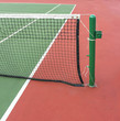 Outdoor tennis court