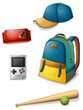 Things used by a typical young boy
